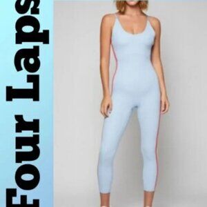 Four Laps Elevate Onesie - Cerulean Athletic onesie